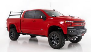 Chevrolet Silverado 1500 Bed Rack - Rough Country - Durable Style - Aluminum - '19-'24